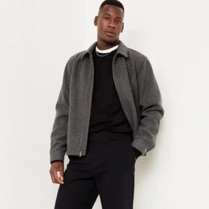 GAP Men's Wool Bomber Jacket